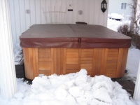 Зимний комплект (крышка, поддон, теплоизоляция обшивки, труб, чаши) для бассейна 8 м (Россия)